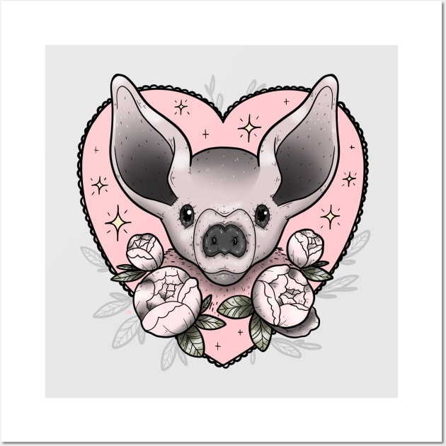 LoveBat Wall Art by chiaraLBart